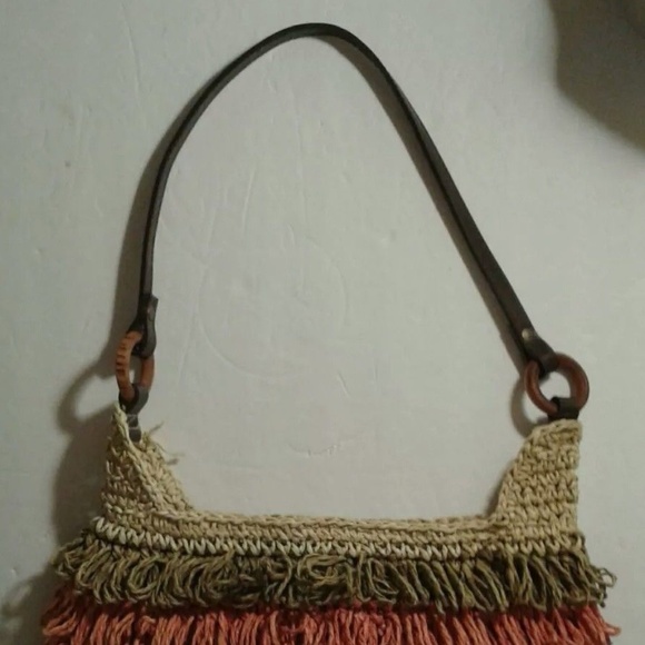 Chico's Purse Raffia 100%  Paper Handbag - Picture 2 of 8
